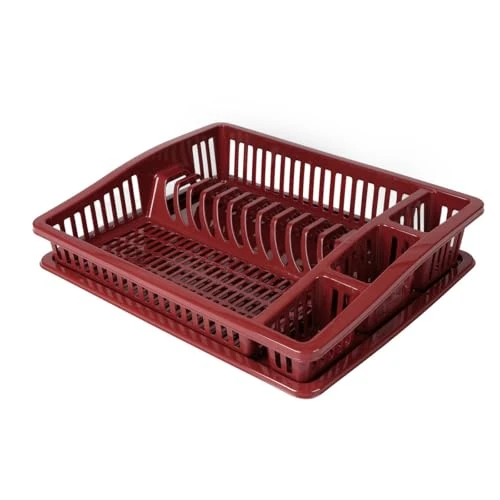 Oferta limitowana: Urban Living Sonoma EGOUTTOIR zastawa stołowa z tacą w kolorze Ruby Wino 46X37XH9,5CM z 45.74 zł na 45.74 zł (oszczędź 0.00%)