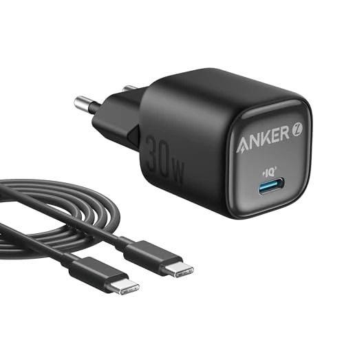 Offerta a tempo: Anker Caricatore USB C da 30W Compatto con Tecnologia GaN - 13% da 15.99 € a 13.99 €