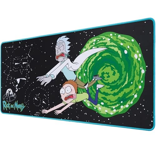 Offerta a tempo: SUBSONIC - Tappetino per Mouse XXL Rick e Morty - Nero - 0.00% da 19.99 € a 19.99 €
