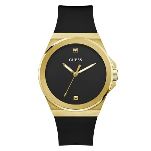 Limited-time offer: GUESS Men's Analogue Quartz Watch with Silicone Strap GW0790G1 from 115.10 GBP to 115.10 GBP (save 0%)