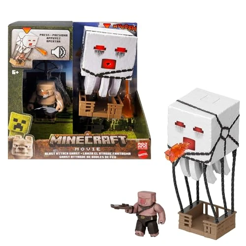 Offerta a tempo: Minecraft - Ghast Attacco Esplosivo - Giocattolo per Bambini — 20% da 39,99 € a 31,99 €
