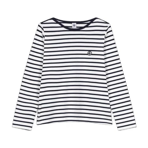 Offerta a tempo: Petit Bateau A0d08, Marinaio Donna, Bianco/Blu, XL - 70% da 85.00 € a 25.72 €