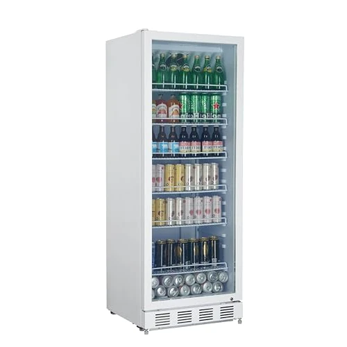 Limited offer: METRO Professional Beverage Refrigerator GSC4280, Refrigerated Showcase, 280 L, Refrigeration Ventilated, 210 W, With Lock, White from 530.90 EUR to 483.90 EUR (save 9%)