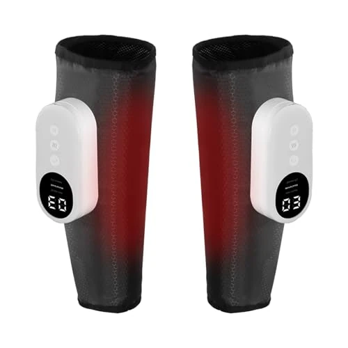 LAOBEN Masseur de Jambes Avec Fonction Chauffante, 3 Modes, Conception De Chargement USB-C, Masseur Musculaire Des Mollets, Meilleur Cadeau Pour Les Parents, Les Proches et Les Amis (Paire).