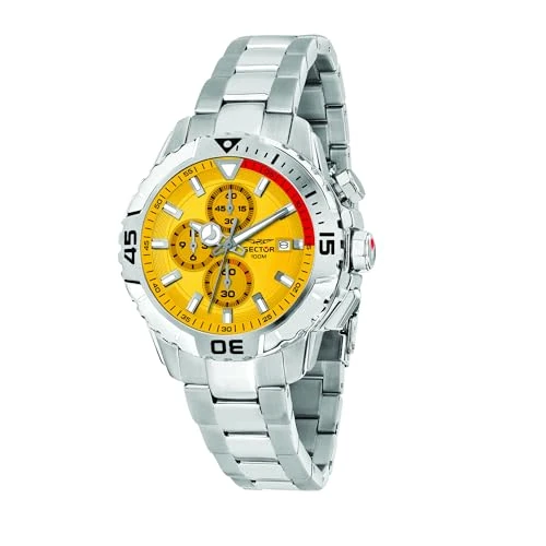 Offre limitee: Sector No Limits Montre Homme, Chronographe, Analogique, 43 mm, Collection Legend - R3273735002 de 249.00 EUR a 199.20 EUR (economie 20%)