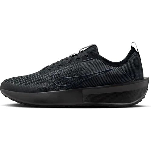Offerta a tempo: Nike Scarpe da Corsa Interact Run, Black/Anthracite-Wolf Grey, FD2291-005, 6.5 - 14% da 89.99 € a 77.33 €