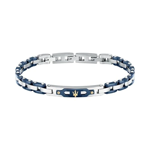 Limited-time offer: Maserati Men's Bracelet in Steel, 18k Gold, Ceramic, CERAMIC GOLD Collection - JM424AXU03 from 153.09 GBP to 153.09 GBP (save 0%)