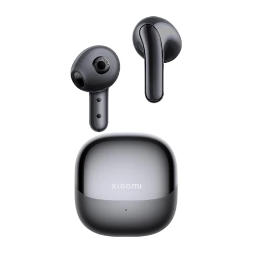 XIAOMI Buds 5 - In-Ear Kopfhörer mit 40dB Hybrid Active-Noise Cancelling, 39 Stunden Akkulaufzeit, Dual-Magnet Treiber & 5 EQ-Einstellungen, AI-Windgeräuschunterdrückung, Google Fast Pair, Schwarz