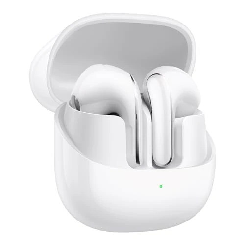 Limited-time offer: XIAOMI Buds 5 Wireless Earbuds, Workout Earbuds Hi-Res Lossless Audio Hybrid ANC Noise Cancellation 11mm Dual-Magnetic Driver 6.5h Playback with ANC 38-Hour Battery Life Bluetooth 5.4 – Ceramic White from 79.99 GBP to 55.20 GBP (save 31%)