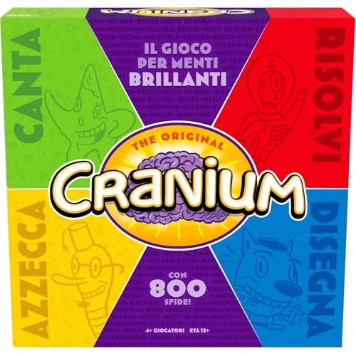 Limited offer: FUNKO Games - CRANIUM Classical - Divertente Gioco da Tavolo - Adulti e Bambini dai 12 Anni - 800 sfide da Giocare in Famiglia o Con gli Amici - Material incluso - 45 minuti - 4 giocatori e più from 24.99 EUR to 14.88 EUR (save 40%)