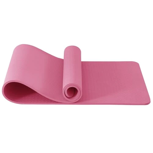 Good Nite Tappetini da Yoga da Donna Antiscivolo Con Superficie Testurizzata Spessore 10 mm Con Cinghia Per Il Trasporto Tappetino per Yoga Pilates Ginnastica (183 * 61 * 1 cm)