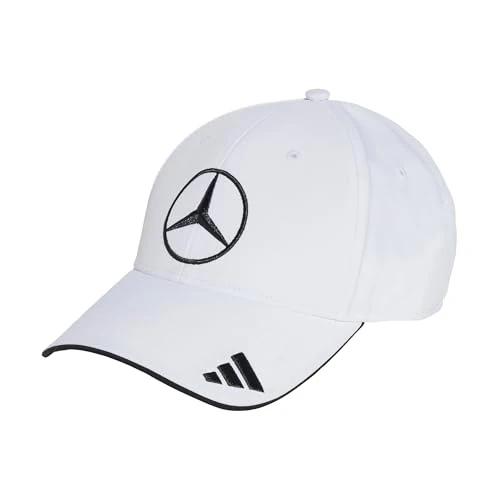 adidas Uniseks-Volwassen MERCEDES - AMG PETRONAS FORMULA ONE TEAM DRIVER CAP, white/black, M