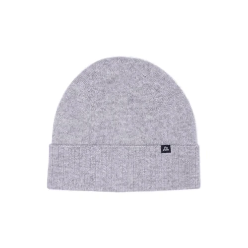 DANISH ENDURANCE 100% Kaschmir Mütze, Luxuriös Weich, Warme Thermo Wollmütze, Premium Komfort, Unisex, Beanie für Damen & Herren, Hellgrau Meliert, Einheitsgröße