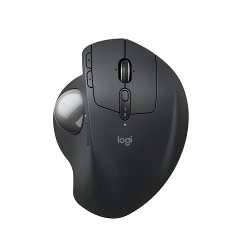 Oferta ograniczona: Logitech MX Ergo S Zaawansowana bezprzewodowa mysz z trackballem, ergonomiczna mysz z ładowaniem przez USB-C z Bluetooth, szyfrowanym kluczem sprzętowym, 6 programowalnych przycisków, PC/Mac - Grafit z 345.99 EUR na 345.99 EUR (znizka 0%)