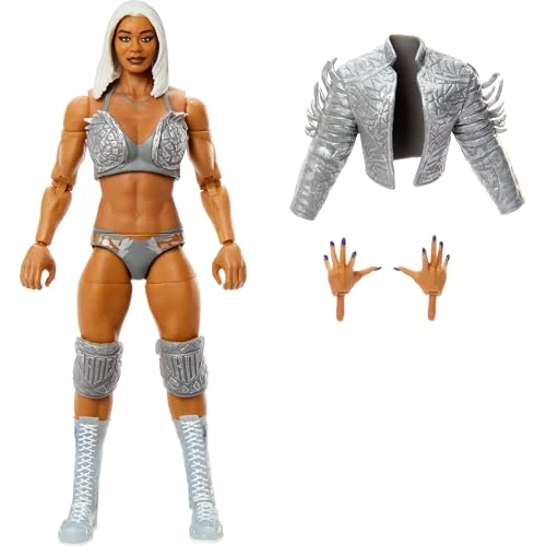 Offerta a tempo: Mattel WWE Elite Collection - Jade Cargill, personaggio collezionabile Series 116, action figure articolata e con mani intercambiabili, giocattolo per bambini, 8+ anni, JCJ08 - 19% da 38.99 € a 31.67 €