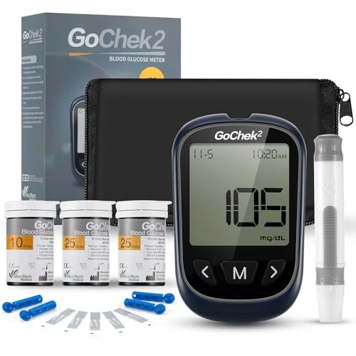 Offerta a tempo: Kit per Misurare Glicemia + Accessori — 64% da 22,79 € a 8,28 €