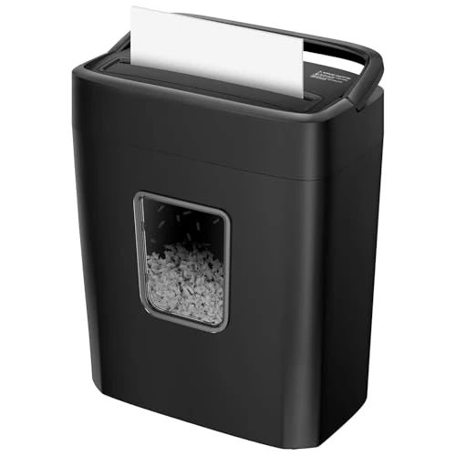 Offerta a tempo: Bonsaii Distruggidocumenti 8 Fogli, Taglio a Frammenti P-4 - 17% da 47.99 € a 39.89 €