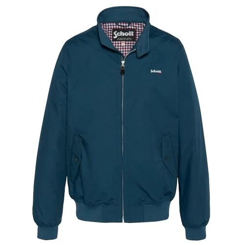 Offerta a tempo: Schott NYC Giacca da uomo, RAF BLUE, L - 0.00% da 67.92 € a 67.92 €