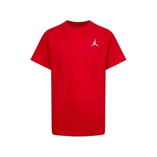 Zeitlich begrenztes Angebot: Jordan Jungen Jumpman Air Emb T-Shirt, Gym Red, 8/10 Jahre von 18.00 € auf 18.00 € (0.00% Rabatt)