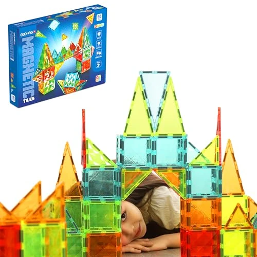 Limited-time offer: Geomag Magnetic tiles Gems 60 from $89.28 to $89.28 (save 0.00%)