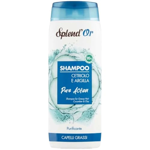 Splend'or Shampooing au concombre et argile 300 ml, 300 ml