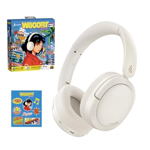 Edifier W800BT Pro Słuchawki Hybrid z ANC - Hi-Res Audio - Redukcja szumów połączeń z AI - 45 h odtwarzania - Składane - Bezprzewodowe słuchawki wokółuszne z Bluetooth 5.4 - Edycja prezentowa