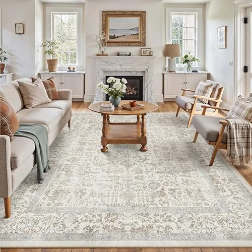 Offerta a tempo: HUGEAR Tappeto Salotto 240x300cm Lavabile in Lavatrice Talpa - 45% da 159.99 € a 88.15 €