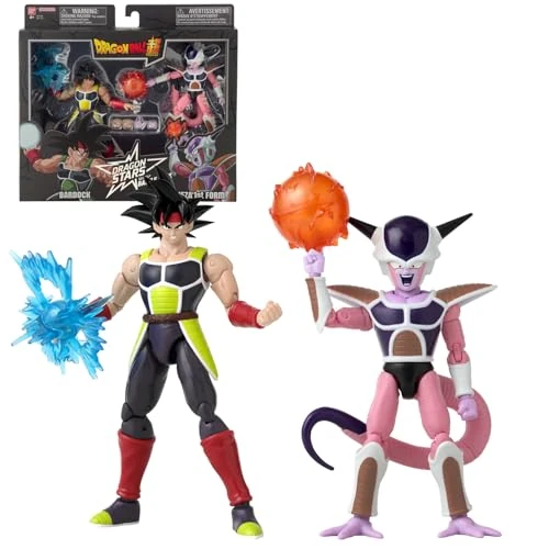 Bandai - Dragon Ball Super - Dragon Stars Figurines 17 cm - Bardock vs Freezer - Battle Pack - Pack of 2 Collectible Toy for Children 4 Years and Up - 37174