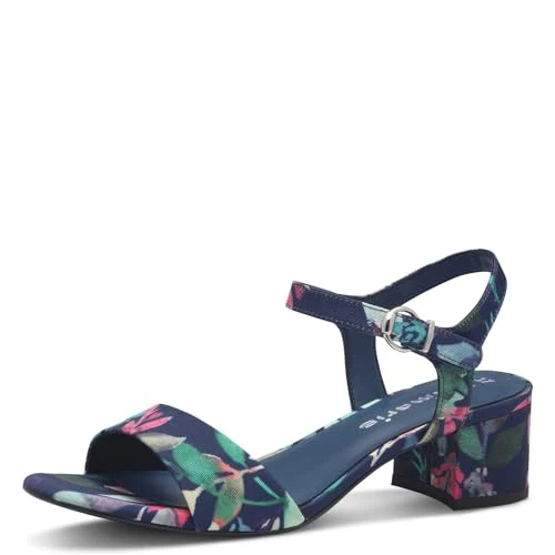 Tijdelijke aanbieding: Tamaris Dames 1-28208-44 sandalen met hak, Blue Comb, 39 EU, Blue Kam, 39 EU van 49.95 € naar 47.90 € (4% korting)