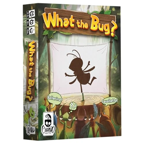 Offerta a tempo: Cranio Creations - What the Bug?, Un party Game Per Esperti Di Insetti e Di Imitazioni, Edizione Italiana - 50% da 11.99 € a 6.00 €