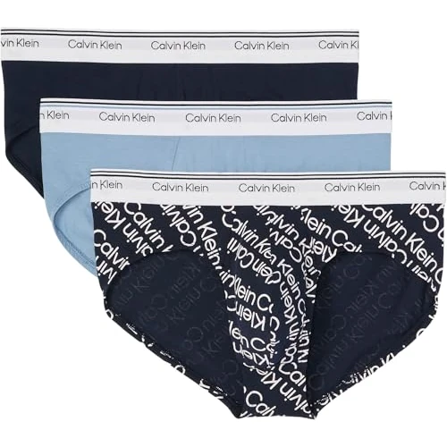Offerta a tempo: Calvin Klein Uomo Pantaloncini Boxer Confezione da 3 Balance con Fascia con Logo, Multicolore (Turbulence/CK CK Logo_Black/ Black), L - 14% da 44.90 € a 38.39 €