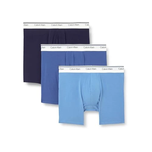 Offerta a tempo: Calvin Klein Boxer Brief 3 PK 000NP2766A, Boxer Uomo — 10% da 44,90 € a 40,41 €