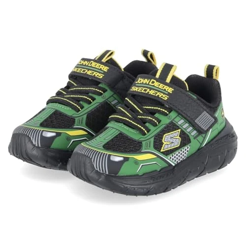 Offerta a tempo: Skechers Skech Tracks Tractor-Tronix - Scarpe da Ginnastica da Ragazzo, Green/Black, - 0.00% da 50.15 € a 50.15 €