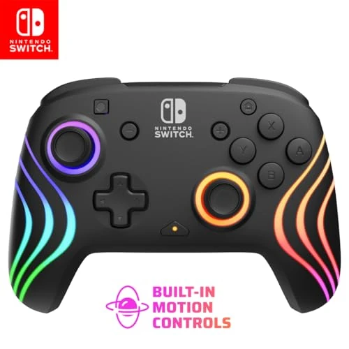 Oferta limitada: PDP Nintendo Switch Afterglow Wave- Wireless- Black de 59.99 € a 46.98 € (ahorro 22%)