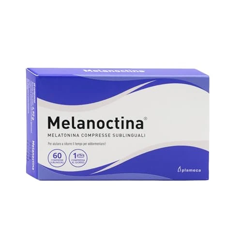Offerta a tempo: Plameca Melanoctina Compresse - Melatonina per dormire - Rapida dissoluzione - Addormentarsi più velocemente - 60 compresse sublinguali - 1 compressa mezz'ora prima di andare a dormire - 4% da 10.16 € a 9.78 €