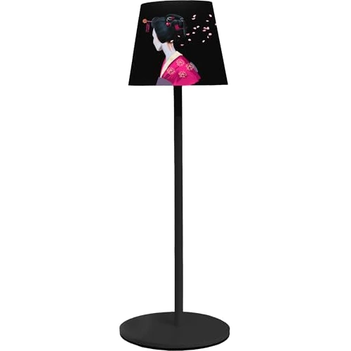 Offerta a tempo: Majestic ALEA DULAC JW - Lampada da tavolo LED senza fili ricaricabile, per interni ed esterni, H37cm, confezione regalo riutilizzabile, design registrato Geisha - 0.00% da 61.58 € a 61.58 €