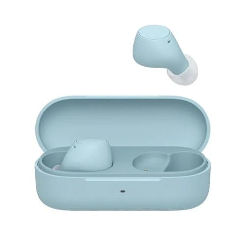 Sony WF-C510 Truly Wireless - Ecouteurs Intra-Auriculaires Bluetooth, Petits, Légers, Connexion Multipoint, Son Ambiant, IPX4, Spotify Tap, Charge Rapide, Batterie jusqu'à 22h, iOS et Android – Bleu