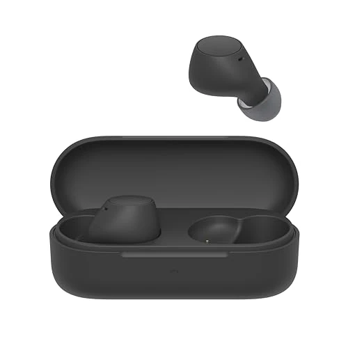 Oferta limitada: Sony WF-C510 Auriculares Inalámbricos pequeños, Ligeros, con conexión multipunto, Modo Sonido Ambiente, Resistencia al Agua IPX4, Spotify Tap, Carga rápida, 22 Horas de batería, iOS y Android - Negro de 59.99 EUR a 30.08 EUR (ahorro 50%)