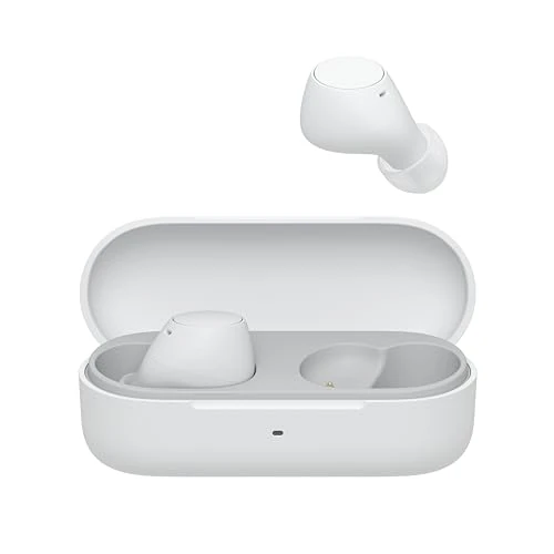 Offerta a tempo: Sony WFC510 | Cuffie True Wireless - Piccole e leggere, Connessione Bluetooth Multipoint, Ambient Sound, Classificazione IPX4, Spotify Tap, Ricarica Rapida, Batteria da 22 ore, iOS e Android -Bianco - 35% da 59.90 € a 38.99 €