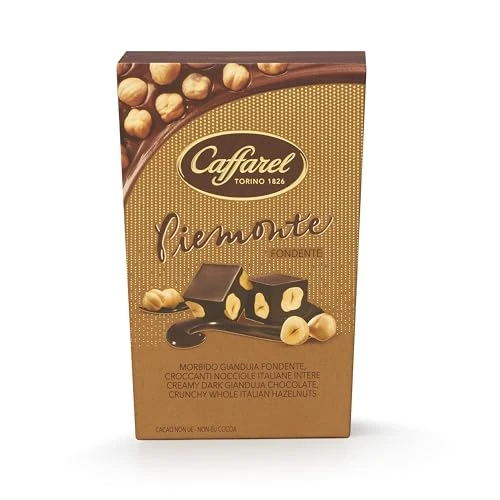 Caffarel Confezione Cioccolato Gianduia, Piemonte Fondente 150g