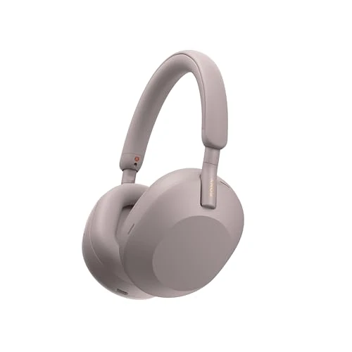 Limited-time offer: Sony WH-1000XM5 Hard Case Premium Noise Cancelling Wireless Over-Ear Headphones, Bluetooth, Clear Call Quality, Hi-Res Audio, Up to 30hr Battery Life, Includes Hard Case, iOS & Android - Smoky Pink from 279.00 GBP to 279.00 GBP (save 0%)