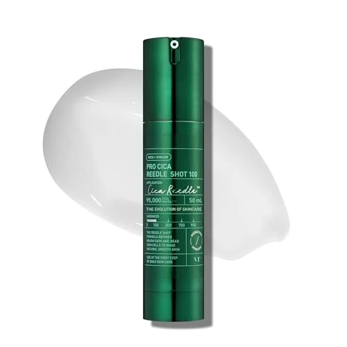 Offerta a tempo: VT COSMETICS Pro Cica Reedle Shot 100, Siero Microneedling alla Centella Asiatica, Esosoma Cica, Lenitivo, Acido Ialuronico, Pelle Morbida, Pelle Cristallina (50ml / 1.69 Fl Oz) - 42% da 31.50 € a 18.20 €