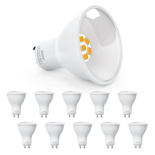 Offerta a tempo: AGOTD Lampadine GU10 LED, 5W 850 Lumen 4000K Bianco Neutro — 40% da 29,99 € a 17,99 €