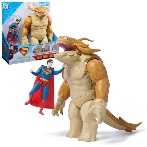 Limited-time offer: ÆDC Comics, SUPERMAN, Superman Vs. Kaiju Slime Battle, Action Figure with Giant Kids’ Playset, Super Heroes Toys for Boys and Girls Aged 4 and Up from 29.99 £ to 10.26 £ (save 66%)