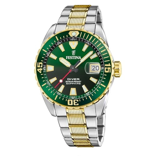 Oferta ograniczona: Festina Zegarek do nurkowania F20706/2, ZIELONY z 621.87 EUR na 621.87 EUR (znizka 0%)