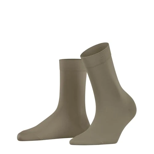 Offerta a tempo: FALKE Cotton Touch W So sottili tinta unita 1 paio, Calzini Donna, Beige Nude 4092, 39-42 - 50% da 16.00 € a 8.00 €