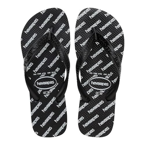 Zeitlich begrenztes Angebot: Havaianas Top Logomania Essential Unisex FlipFlop Black 41 EU von 21.00 € auf 16.79 € (20% Rabatt)