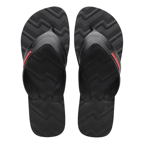 Zeitlich begrenztes Angebot: Havaianas Track Waves Herren Flip Flops Schwarz 43/44 EU von 20.00 € auf 14.24 € (29% Rabatt)