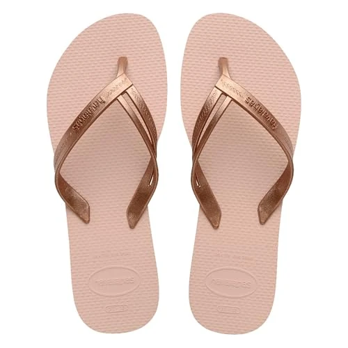 Offerta a tempo: Havaianas - Elegance, Infradito Eleganti, Resistenti E Confortevoli Con Cinturini Alla Moda E Suola Antiscivolo, Donna - 50% da 20.00 € a 10.00 €