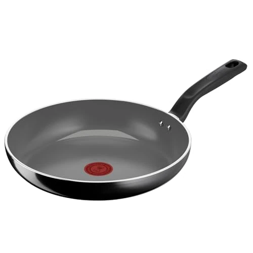 Lagostina Drop Pan 28 cm, Non-Stick Ceramic Coating, Optimal Smoothness, Easy Cleaning, Environmentally Friendly, Thermo-Signal, Safe, Induction Compatible